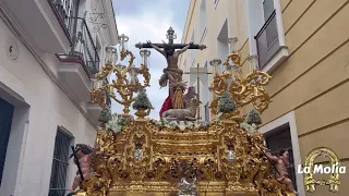 [4K] El misterio de la Sagrada Lanzada en la calle Pozuelo (Traslado de ida hacia la Catedral)