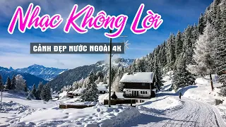 5h sáng dậy mở ngay hòa tấu không lời quán cà phê 7X 8X 9X ĐIỆU BALLAD nhẹ nhàng cảnh đẹp Châu Âu 4K