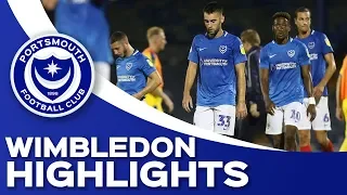 Highlights: Portsmouth 1-2 AFC Wimbledon