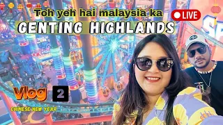 Malaysia Genting Highland Theme Park I malaysia genting highland vlog I las vegas or malaysia