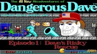 Dangerous Dave 3 - Dave's Risky Rescue gameplay (PC Game, 1993)