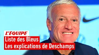 Équipe de France - La conférence de presse de Deschamps après la liste des 25 Bleus pour l'Euro 2024