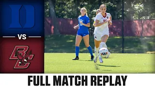 Duke vs. Boston College Full Match Replay | 2023 ACC Women's Soccer