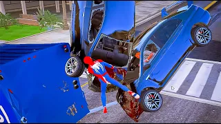 GTA 5 Suck Smash Ragdolls Vol 23 (Spiderman)
