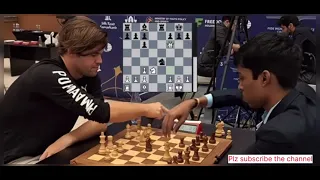 Magnus vs praggnanandha 🔥#punamprasain #chessplayer #nepal #kathmandu #india #europa #chess