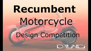 Recumbent Motorcycle Design Competition