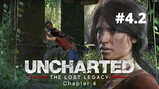 UNCHARTED THE LOST LEGACY Chapter 4 Part - 2 Gameplay Walkthrough | Western Ghats | No Commentary