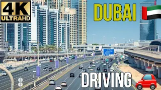 Dubai 🇦🇪 4K Driving Downtown tour 2024