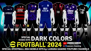 Dark colours edition🔥 New kit eFootball 2024 mobile #lawaragaming #efootball2024mobile