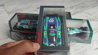 SPARK DELIVERY Dakar Vs F1 vs LeMans 1:43 scale model