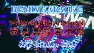 Remix Karaoke || No Vocal || Wo Shi Zhen De Ai Shang Ni - 我是真的爱上你 || By Dj Brian Bie