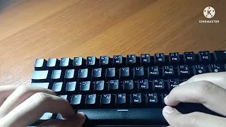 Клавиатура Dexp tanto RGB -gk61 60%.