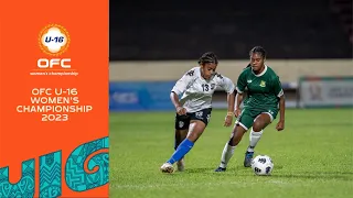 HIGHLIGHTS | Cook Islands v Fiji | OFC U-16 Women's Championship 2023