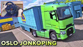 ETS 2 Timelapse: Oslo - Jonkoping | Logitech G29 Gameplay