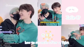 [Engsub/bl] how to reconcile after a fight? + spicy 🔥 Q&A || JieLin CP || Chinese Gay Couple