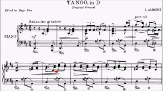 LCM Piano 2018-2020 Grade 6 List B1 Albeniz Tango from Suite Espana Op.165 No.2 Sheet Music