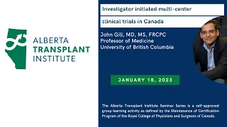 Investigator initiated multi-center clinical trials in Canada