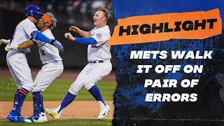 Unbelievable Finish - Mets Walk-Off on Pair of Errors