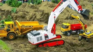 RC Vehicles Work in the Mud! Best R/C Construction Site! RC Trucks Extreme! investment 75 dollar
