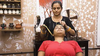 INDIAN GIRL relaxing FACE MASSAGE with BLACKHEAD REMOVAL | LEARN FROM RASHMI