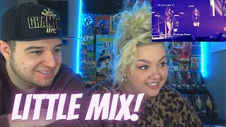 Little Mix Communicating Without Words on Stage | COUPLE REACTION VIDEO