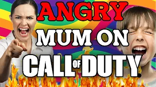 ANGRY MUM ON CALL OF DUTY (HILARIOUS REACTION)