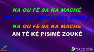 Zouk Machine - Pisimé zouké Lyrics