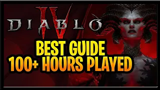 Best Diablo 4 BETA Guide On Youtube 100+ HOURS, Fastest Leveling Tips, Best Ways to Get Legendaries