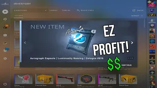 Unboxing The BEST Sticker Capsule for an EASY 60% PROFIT (CSGO)