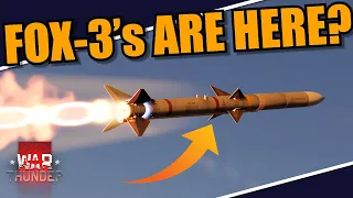 War Thunder - DEV IS OPEN! So LET'S TEST the BRAND NEW FOX-3 MISSILES! R-77, AIM-120A, MICA + MORE!