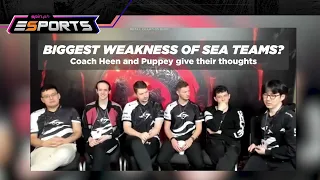 Coach Heen and Puppey discuss the weakness of TNC and other SEA Dota teams