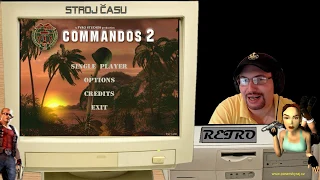 Time Machine - Retro: Commandos 2: Men of Courage | 2001 - PC | Gameplay | CZ 1440p60