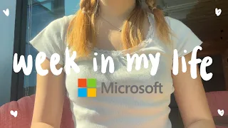 week in my life as a PM intern @ Microsoft