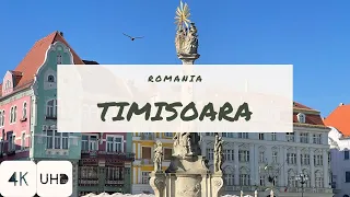 WalkIn TIMISOARA | ROMANIA | 4K HDR Walking Tour