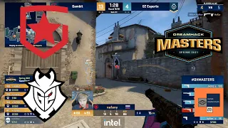 Semifinal - Gambit vs G2 - Highlights CSGO - DreamHack Masters 2021