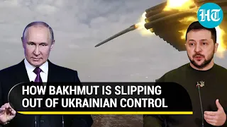 'Russia Succeeding In Bakhmut': Ukraine's big admission | Russian bomber 'downed,' Kherson attacked