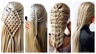 Top 4 Most Beautiful Hairstyles For Party & Wedding  | Hairstyles with Braids for all occasions