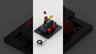 LEGO Wooden Duck 🦖 Satisfying Building Animation #shorts