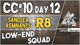 CC#10 Daily Stage 12 - Sandsea Remnants Risk 8 | Low End Squad |【Arknights】
