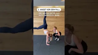 Vermeide diese 4 typischen #Handstand Anfängerfehler🙅🏼‍♀️🤸🏼‍♀️ #handstandtutorial #calisthenics