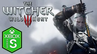 The Witcher 3 Xbox Series S Gameplay Review