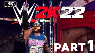 WWE 2K22 UNIVERSE MODES - RAW Gameplay Part 1 FULL GAME [4K 60FPS PC] - No Commentary