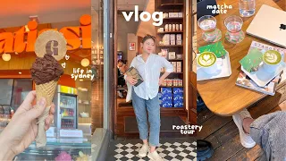 sydney vlog 🍵 matcha date, running errands, best sandwiches 🥪 life lately, jumbo unagi don 🥢