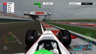 F1 2006 PS2 Career Mode (Hard) - S03 Shangai - Race