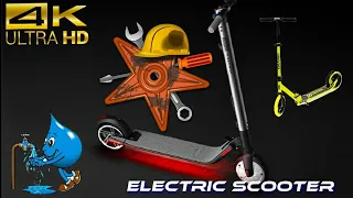 Electric Scooter Wash|🛀|🤣|Monopattino Elettrico Lavaggio|😉|මස තුනකට පස්සේ හොදන්න හිතුනා|😁|🤪