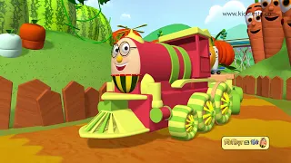 Humpty Train with his Fruit and Veggie Friends | हम्प्टी ट्रेन और उसके दोस्तों के साथ सफर