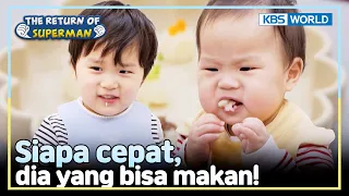 [IND/ENG] Eunwoo VS Jungwoo! Battle over food! | The Return of Superman | KBS WORLD TV 240414