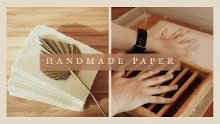Studio Vlog 09 : How I make my Handmade Paper