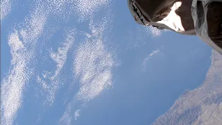 The ISS crossing the Mediterranean from Spain to Algeria