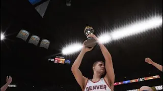 NBA 2K23 Nikola Jokic 2023 NBA Finals MVP (Denver Nuggets Highlights) | PS5